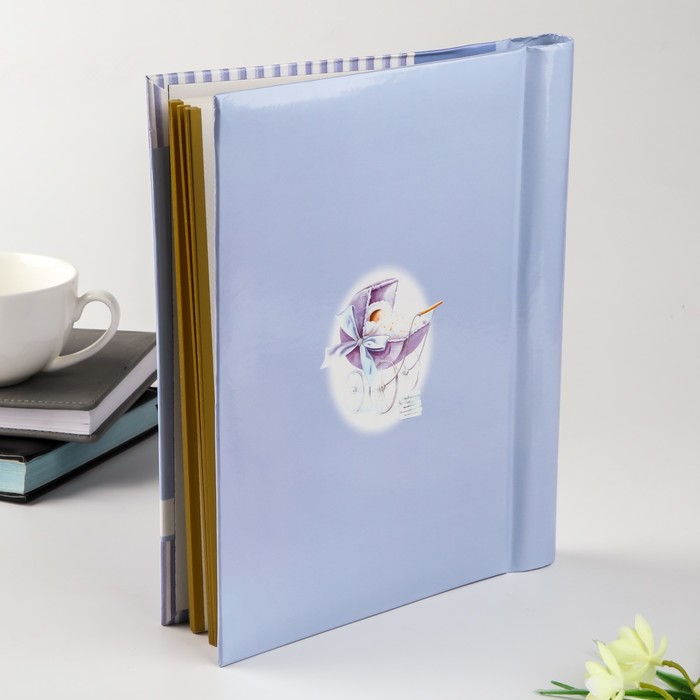 Фотоальбом магнитный 20 листов "Baby boy" 25,5х20х2,8 см