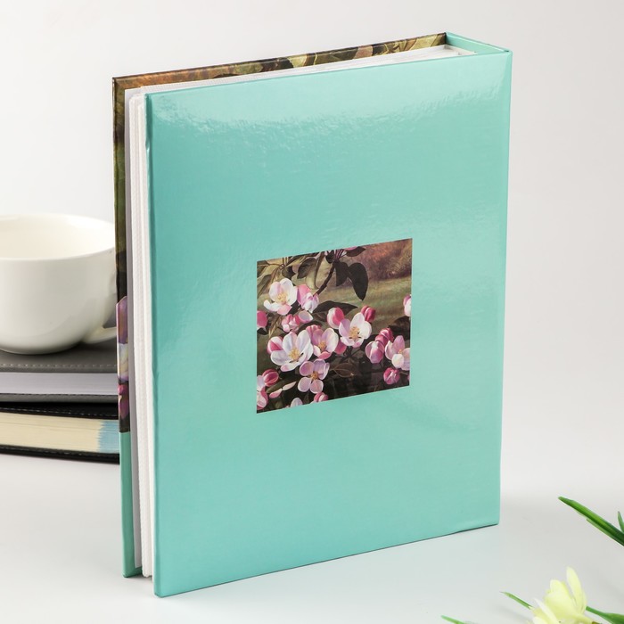 Фотоальбом на 200 фото 10х15 см "Яблочный цвет" 23х18х5,5 см