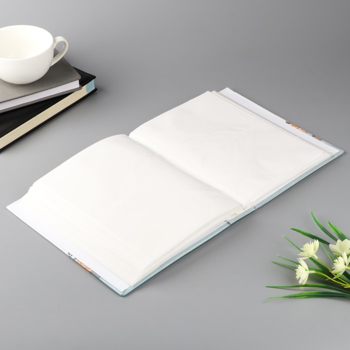 Фотоальбом на 200 фото 10х15 см "Наша свадьба. Цветочная изгородь" 23х18х5,5 см