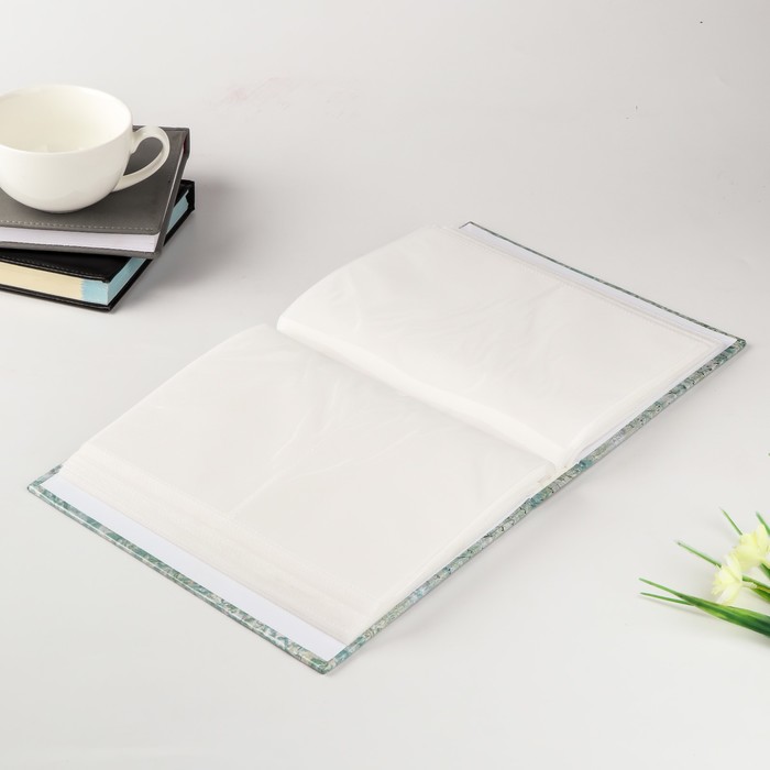 Фотоальбом на 200 фото 10х15 см "Нарцисс" 23х18х5,5 см