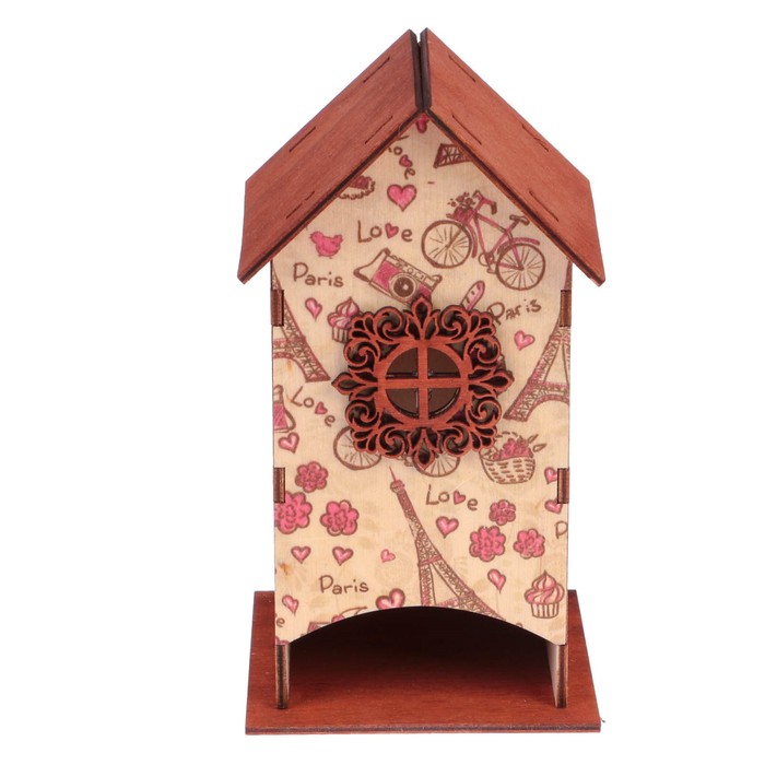 Чайный домик "Париж" 10х9х18см