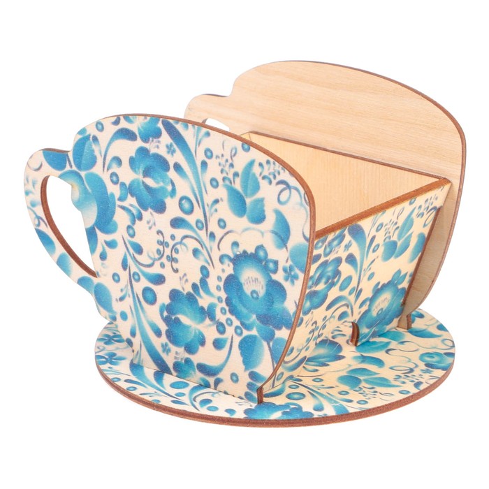 Чайный домик Чашка с гжелью" 8х8,5х9см