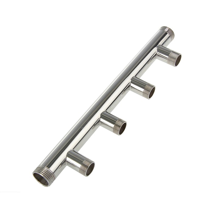 Коллектор MARTIN, 1"х3/4" 4 выхода, нержавеющая сталь