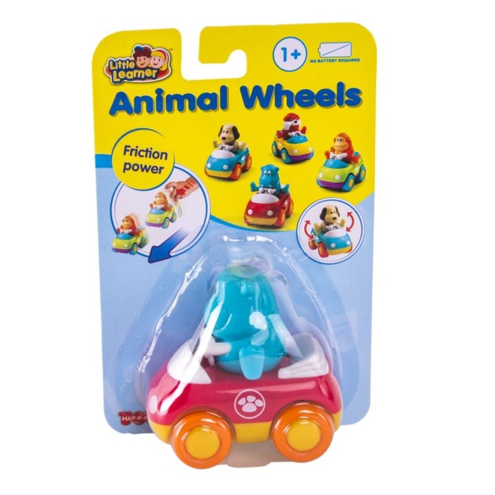 Зверушки на колёсиках "Бегемот"