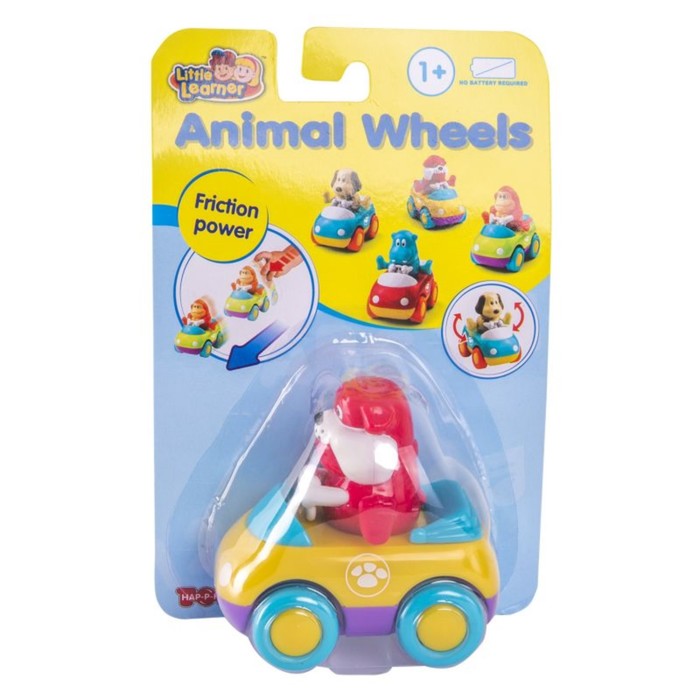 Зверушки на колёсиках "Бульдог"