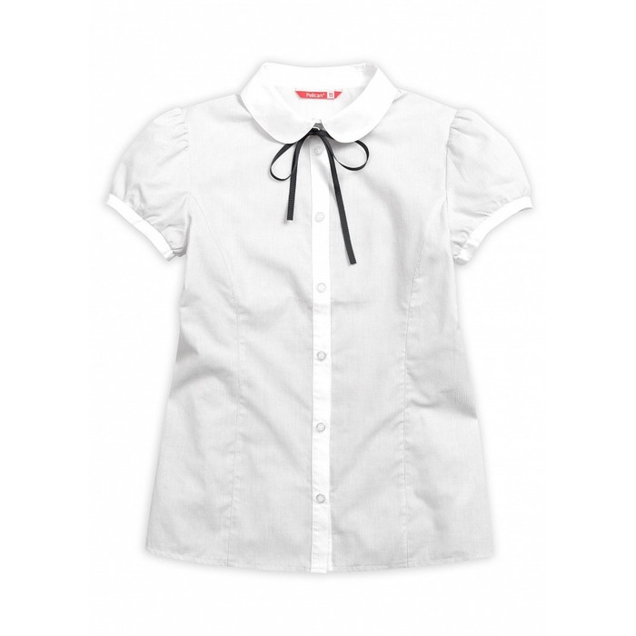 Блузка для девочки, рост 158 см, цвет серый