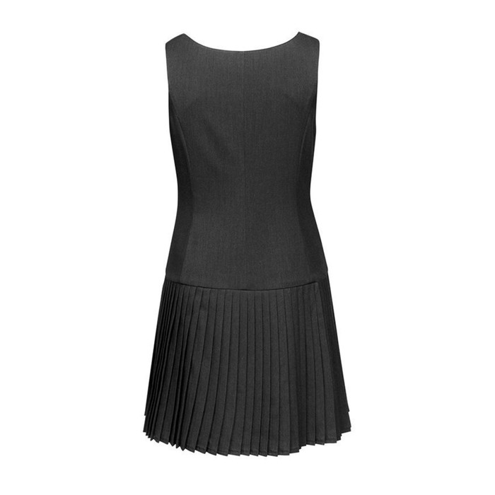 Сарафан для девочки, рост 152 см, цвет серый