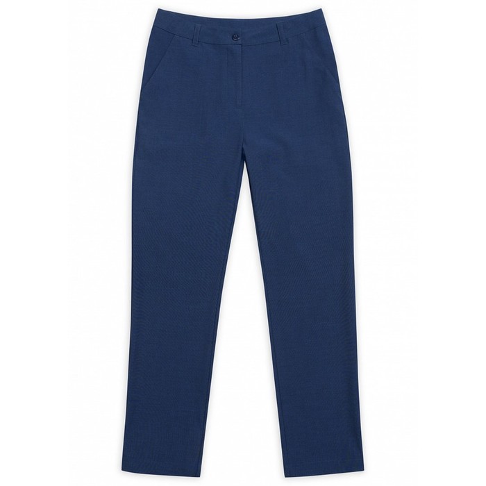 Брюки для девочки, рост 164 см, цвет синий