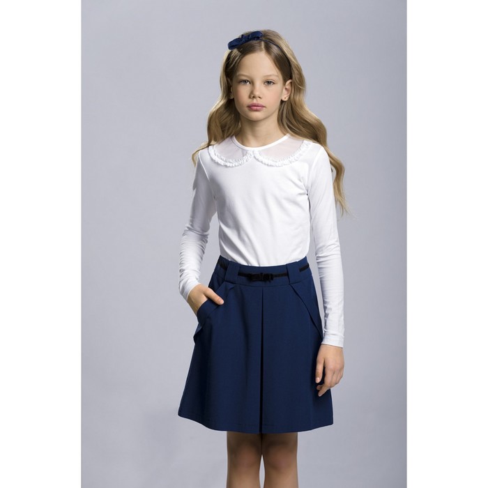 Юбка для девочки, рост 164 см, цвет синий