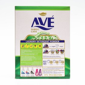 

Cтиральный порошок AVE Fabric Care, для автоматической стирки, 450 г
