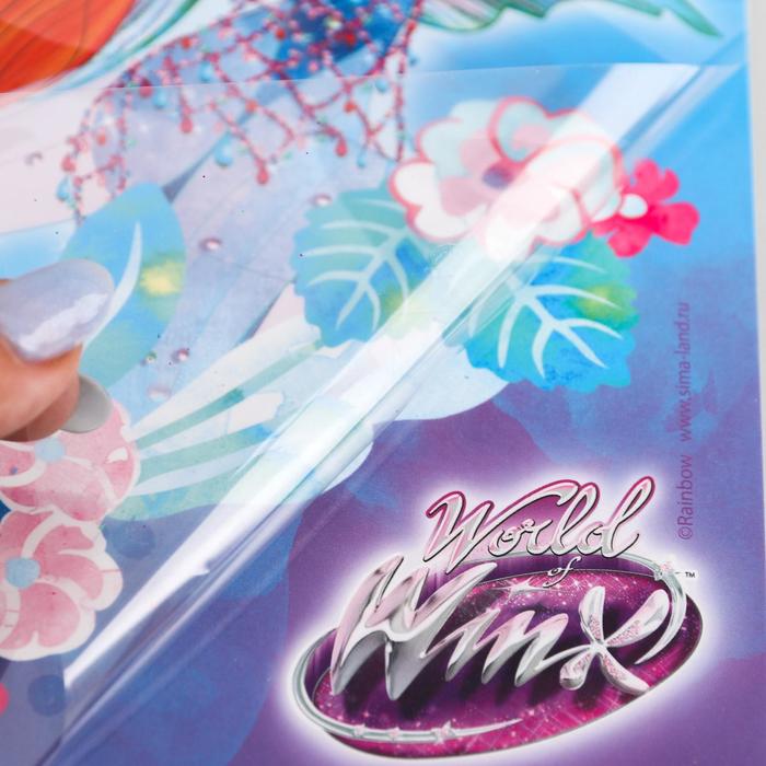 Аппликация стразами и блестками "Блум", феи ВИНКС: Блум