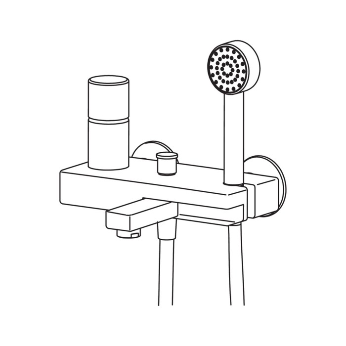 Смеситель для ванны и душа Oras IL BAGNO ALESSI 8545