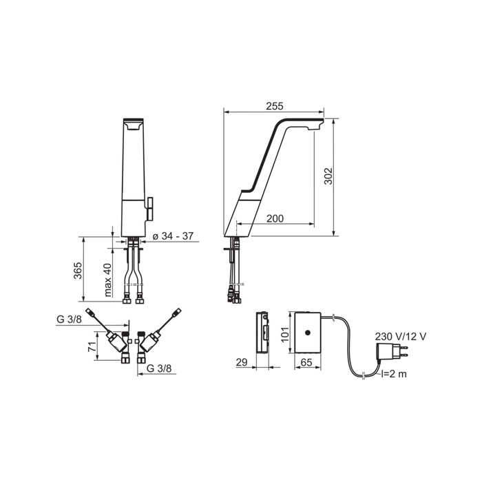 Смеситель для кухни Oras LA CUCINA ALESSI 8720F