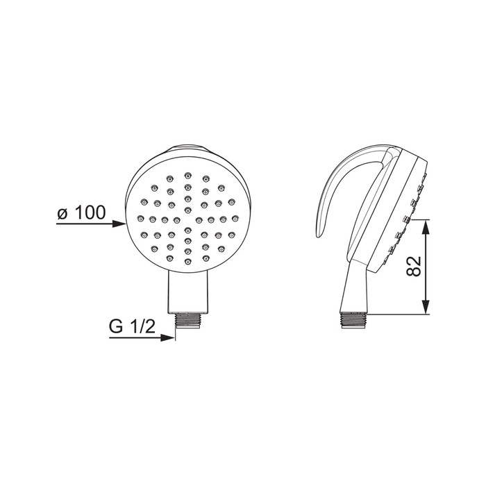 Ручной душ Oras 242055
