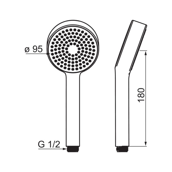 Ручной душ Oras Appollo 254020