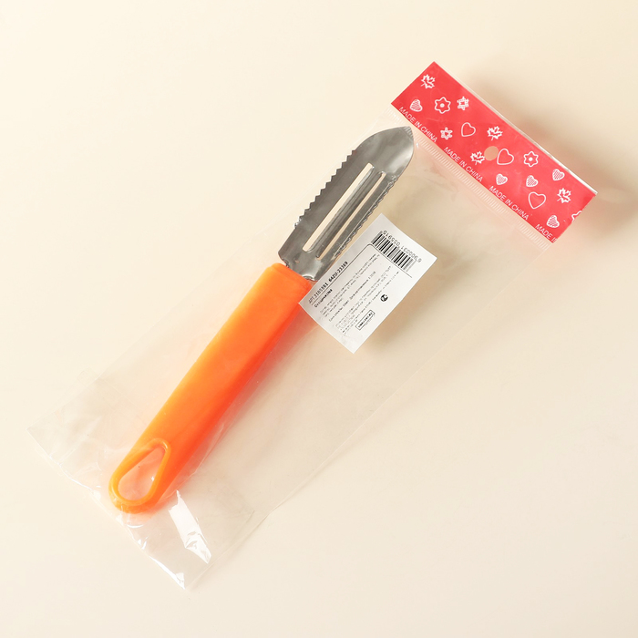 Овошечистка вертикальная "Джем" 19 см, цвета МИКС