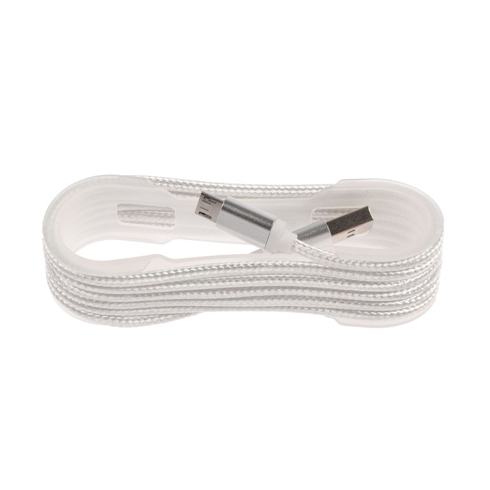 USB кабель Belsis BS3001W, microUSB, 1,3 м, белый