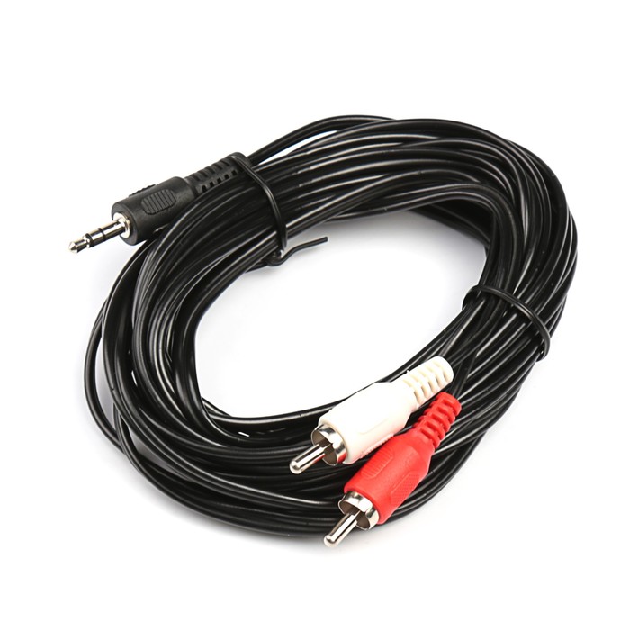 Кабель Belsis SP3038 Jack 3.5 (F) - 2xRCA (F), 5 м,