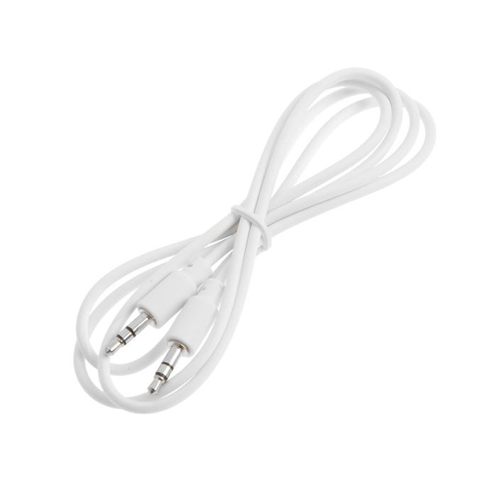 Кабель Belsis BL1028 Jack 3,5 (F) - Jack 3,5 (F),1 м, белый