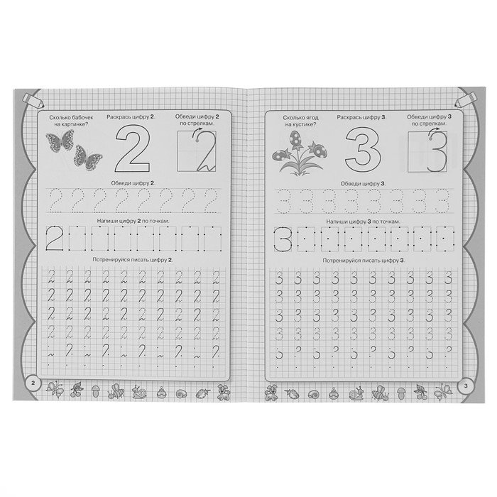 Быстрый курс подготовки к письму. Пишем цифры. Автор: Жукова О.С.