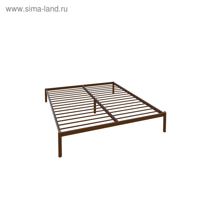 фото Кровать «вероника плюс», 200 × 180 cм, каркас коричневый