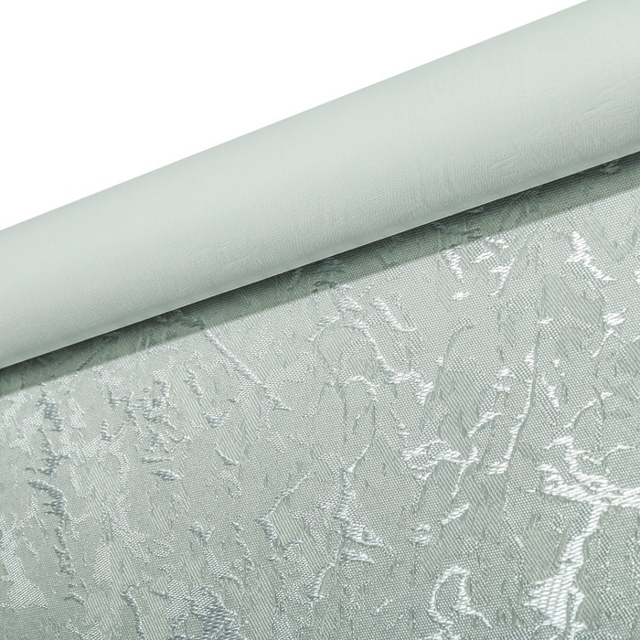 Штора рулонная, блэкаут 60х175 см "Фрост", цвет белый