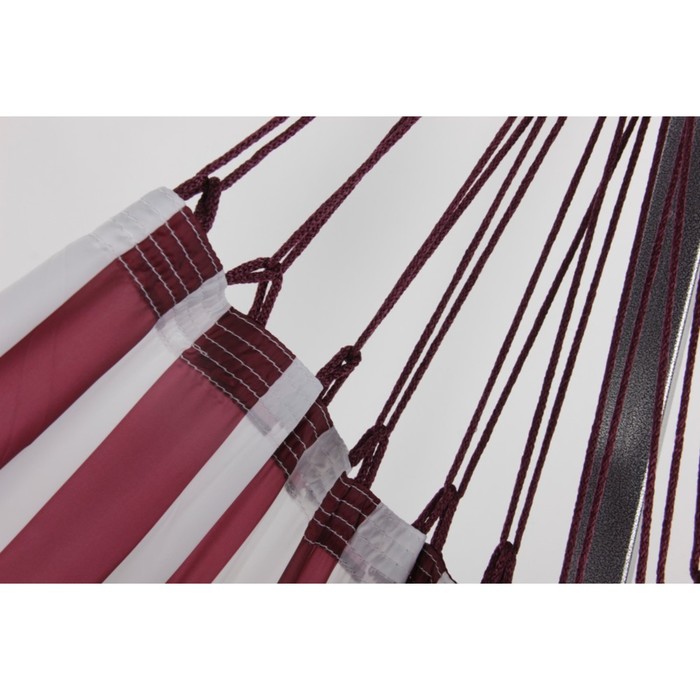 Гамак бордовая полоска RG-13