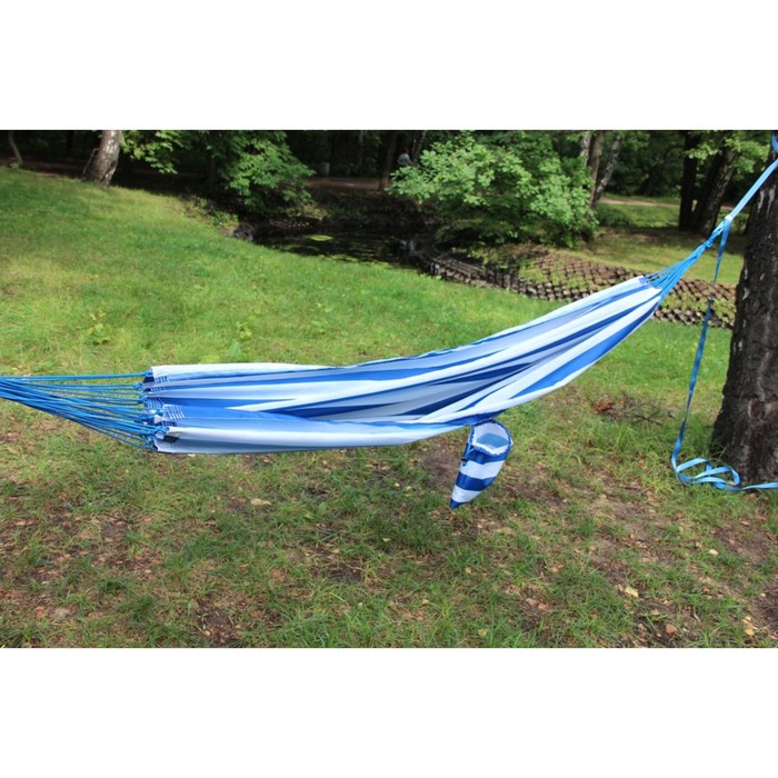 Гамак синяя полоска RG-13