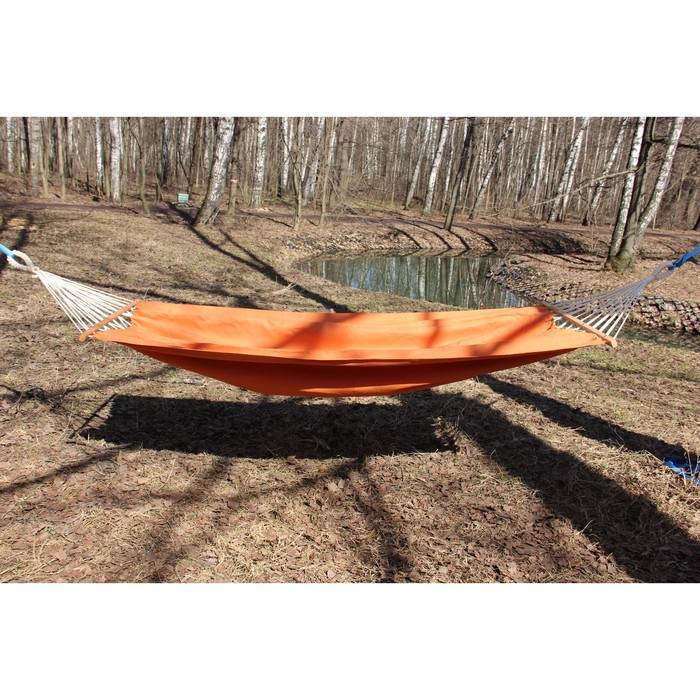 Гамак из льна с планкой терракотовый RG-14