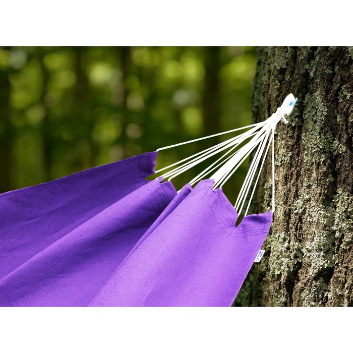 Гамак из льна фиолетовый RG-15