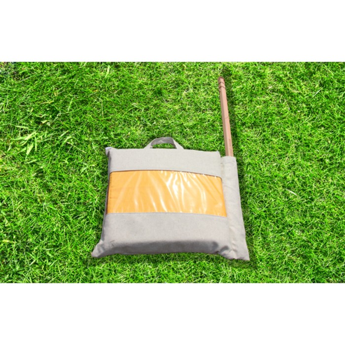 Кресло гамак из льна с поролоновыми вставками желтый RGK-4