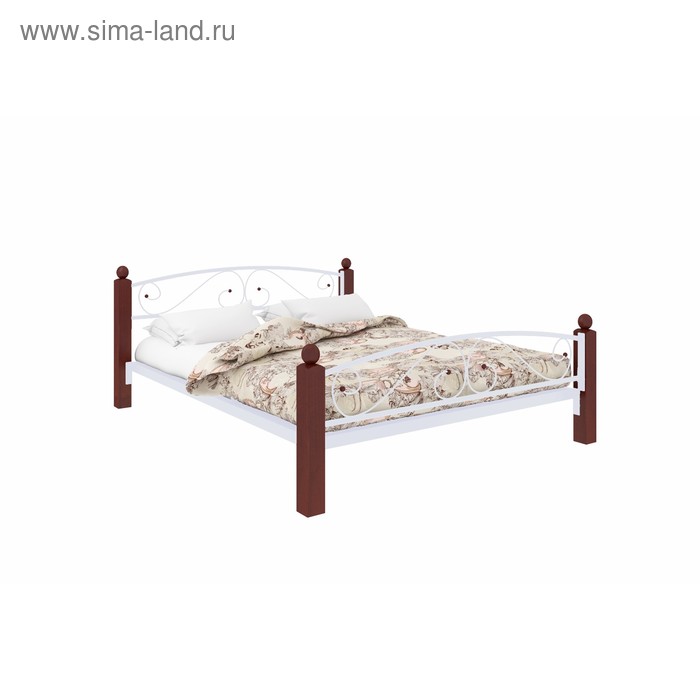 

Кровать «Вероника Люкс Плюс», 1600×1900 мм, металл, цвет белый