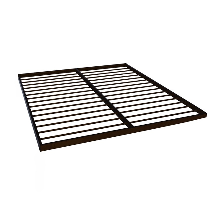 Кровать "Диана Люкс", 200x140 cм, каркас чёрный