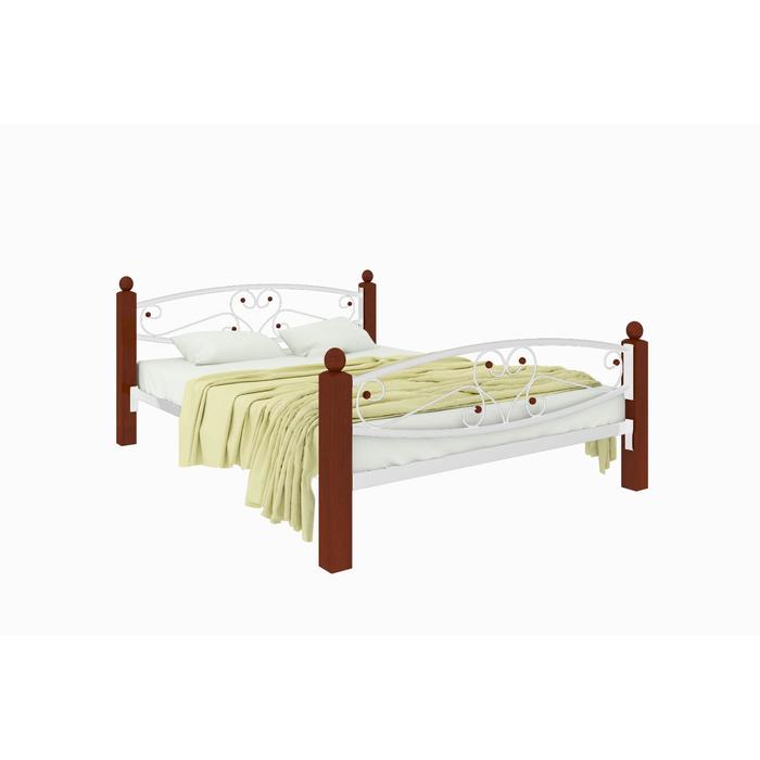 Кровать «Каролина Люкс Плюс», 1800×2000 мм, металл, цвет белый кровать каролина плюс 1800 × 2000 мм металл цвет белый