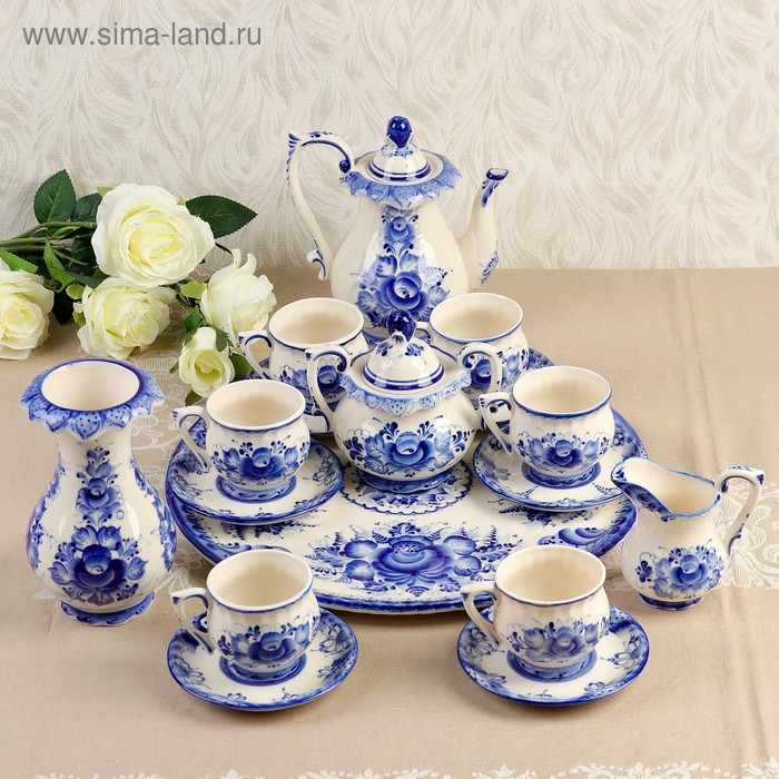 Гжельская Посуда Купить Интернет Магазин