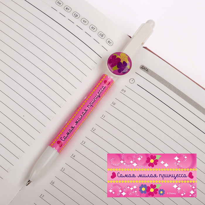 Ручка подарочная в конверте "Самая милая принцесса", София Прекрасная