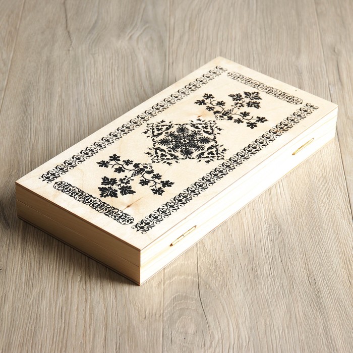 Нарды "Дорожные" (доска дерево 29х29 см)