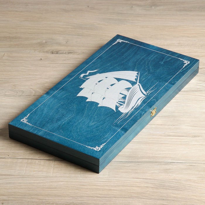 Нарды &quot;Фрегат&quot; (доска дерево 48х48 см)