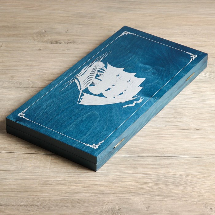 Нарды "Фрегат" (доска дерево 48х48 см)