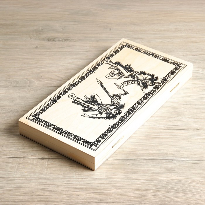 Нарды "Индейцы" (доска дерево 40х40 см)