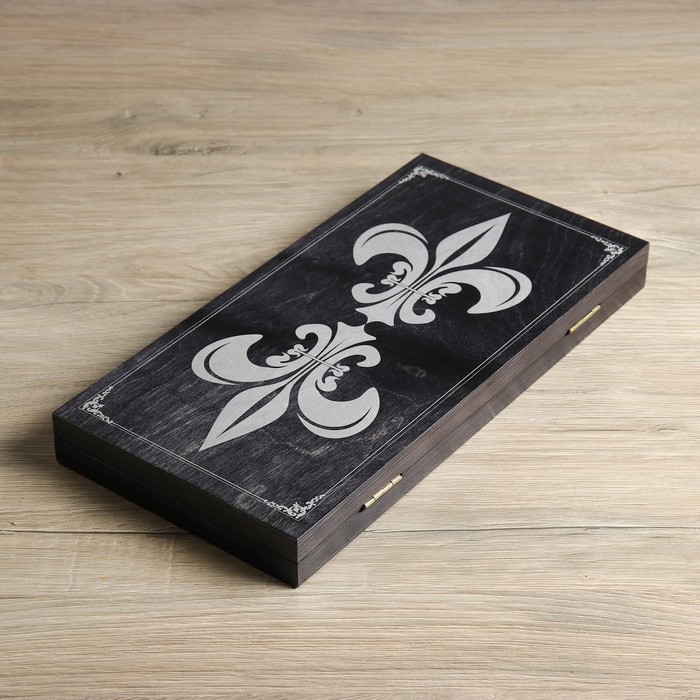 Нарды "Лилии" (доска дерево 40х40 см)