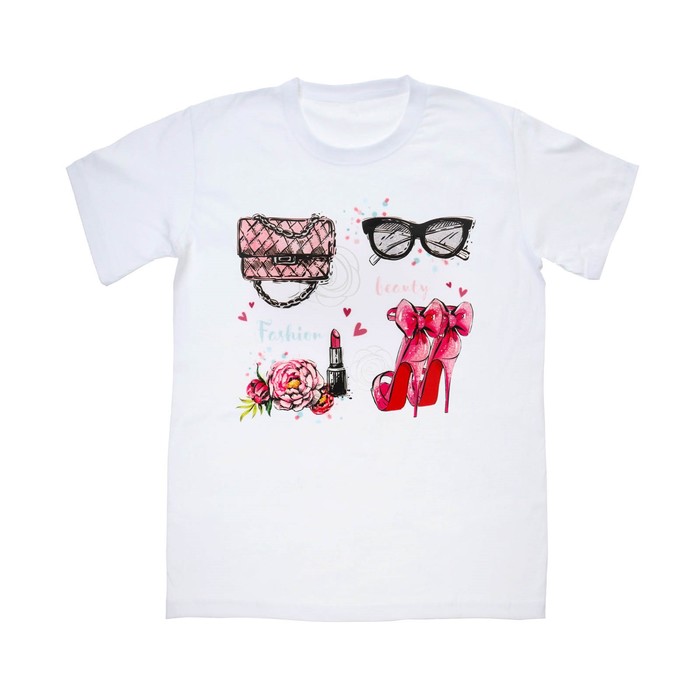 Термонаклейка для взрослых Glamour life, 14 х 14 см