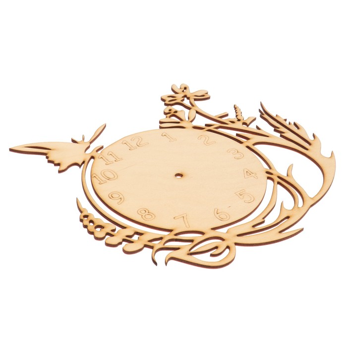 Основа для часов "Лето" №12 из фанеры 24х25 см LH011774