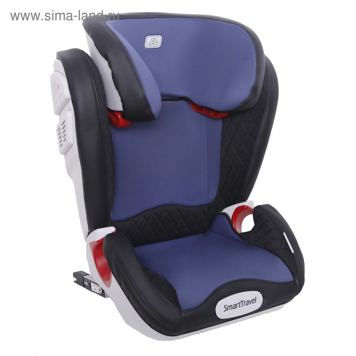 фото Автокресло expert fix smart travel, isofix, группа 2-3, цвет синий