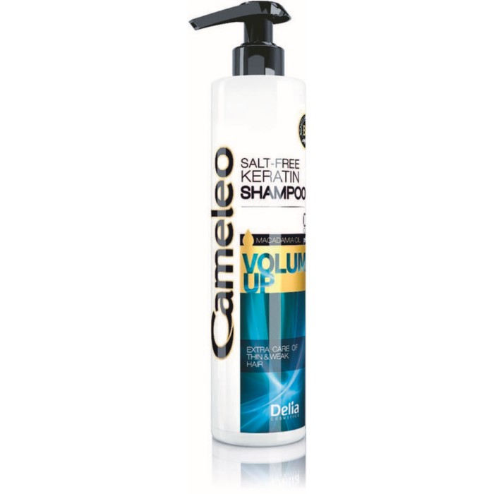 Шампунь кератиновый Cameleo для тонких волос - объем волос, 500 мл