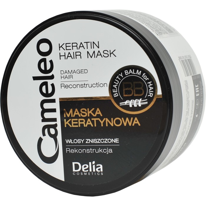 Маска кератиновая Cameleo реконструкция волос, 200 мл