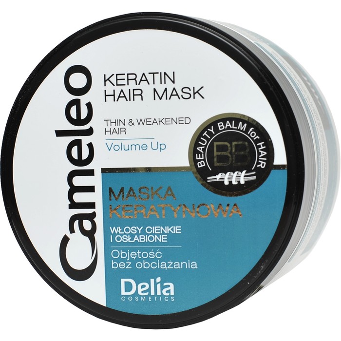 Маска кератиновая Cameleo объем волос, 200 мл