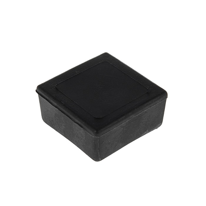 Заглушка наружная 30х30 мм, черная