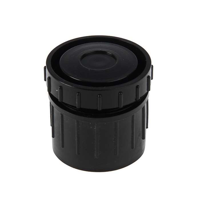 Опора регулируемая на трубу, d=50 мм, черная