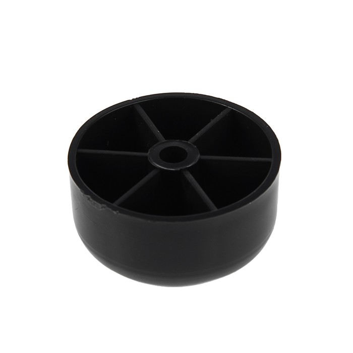 Опора под шуруп №3, h=25мм, d=50 мм, черная